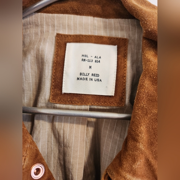 Billy Reid Leather Jacket Medium - Picture 4 of 4